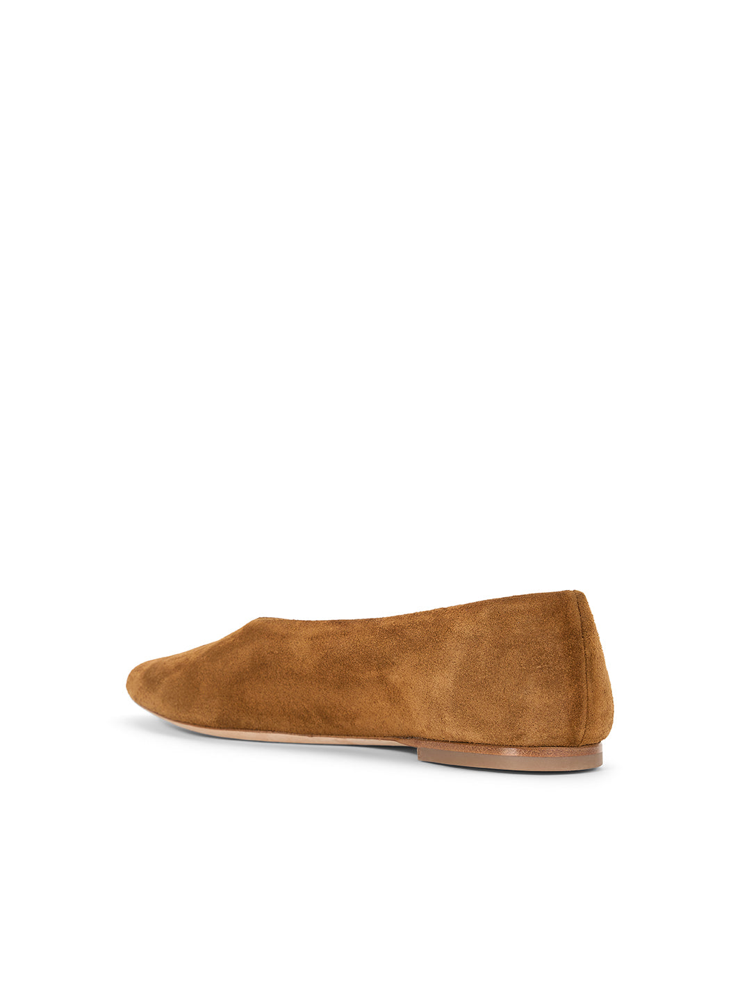 Alba Ballet Flat in Tan