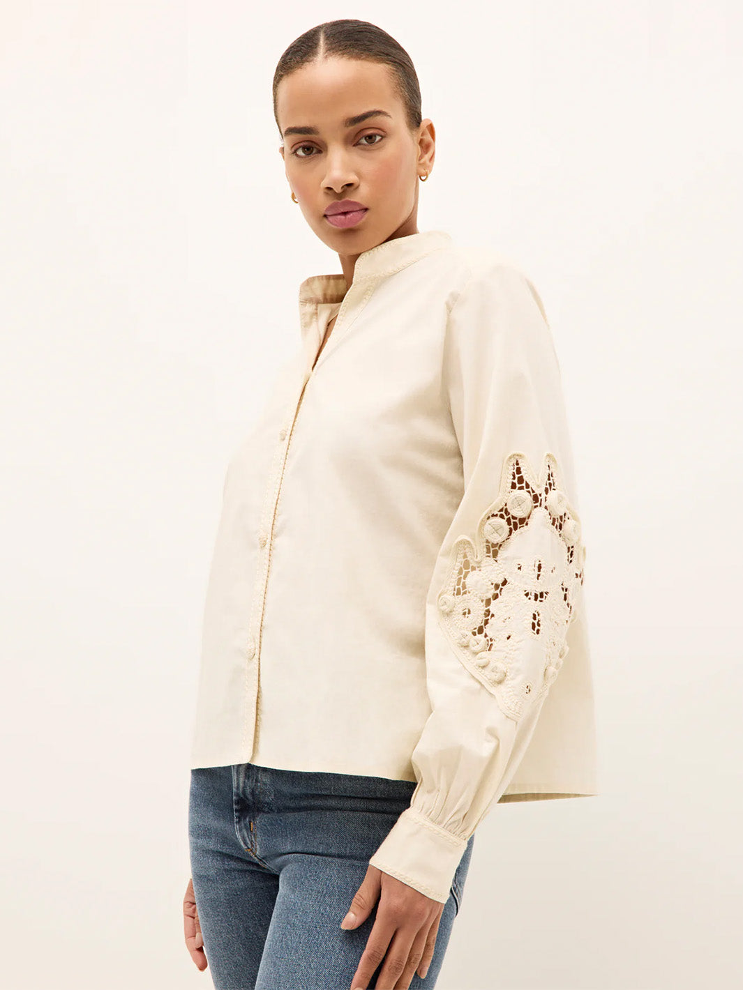 Alden Top in Alabaster
