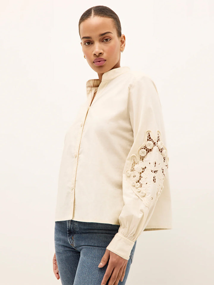 Alden Top in Alabaster