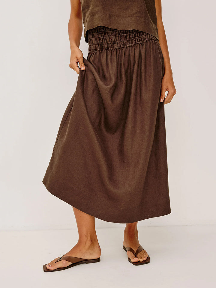 Alessa Skirt in Espresso