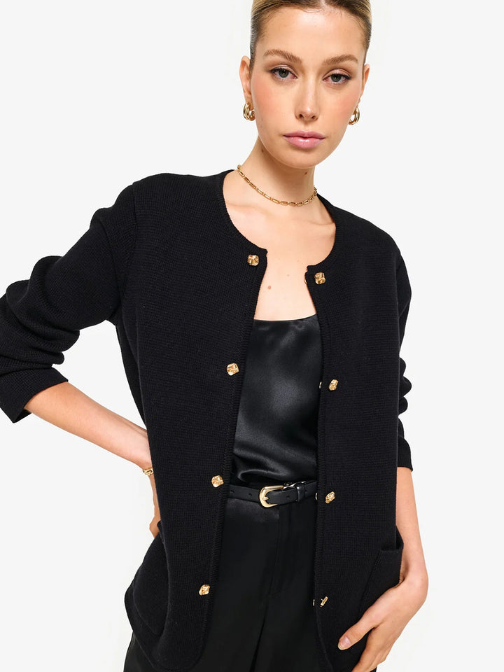 Allen Cardigan in Black