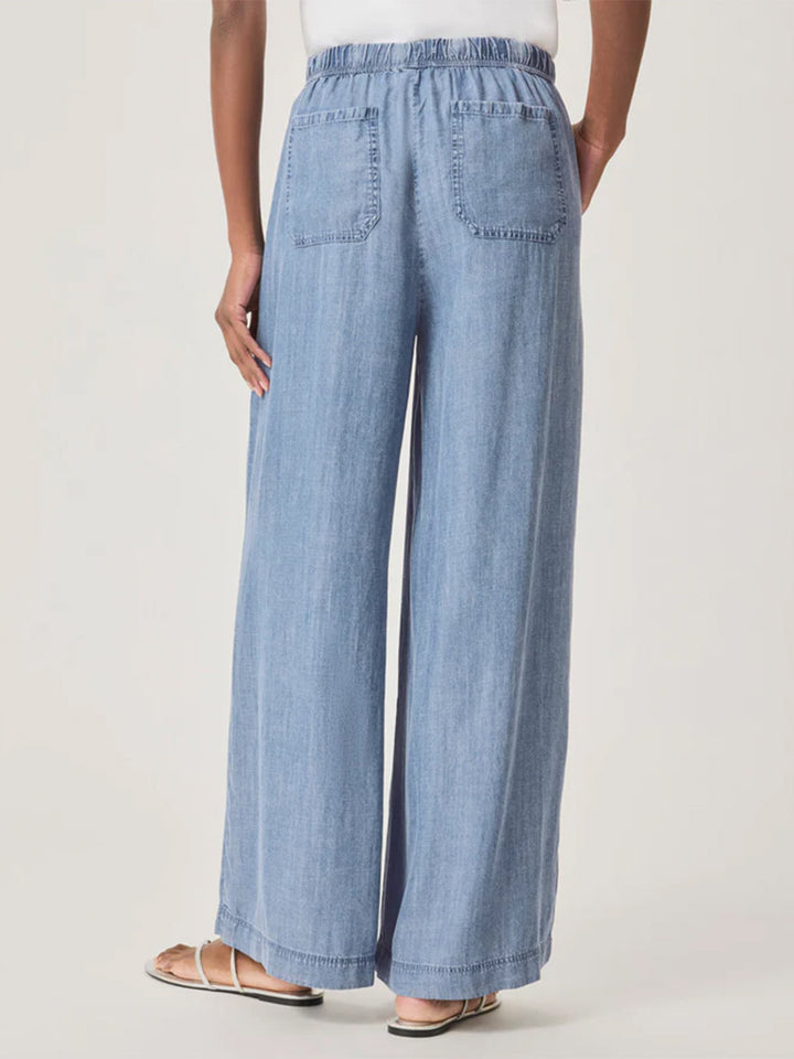 Angie Palazzo Pant in Indigo