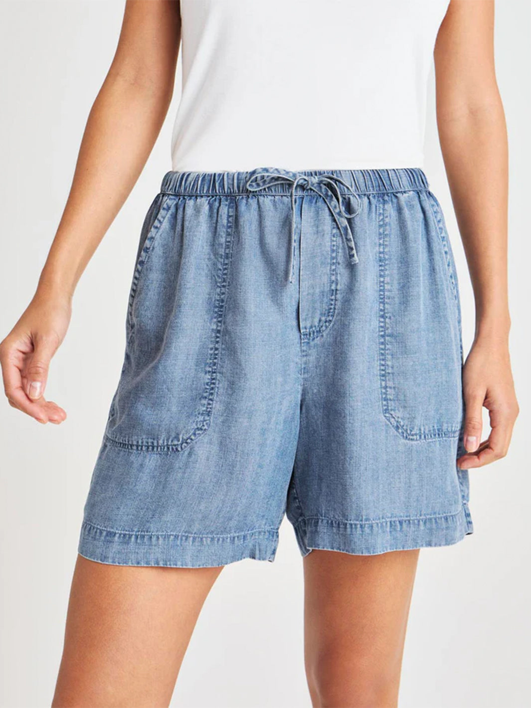Angie Shorts in Indigo