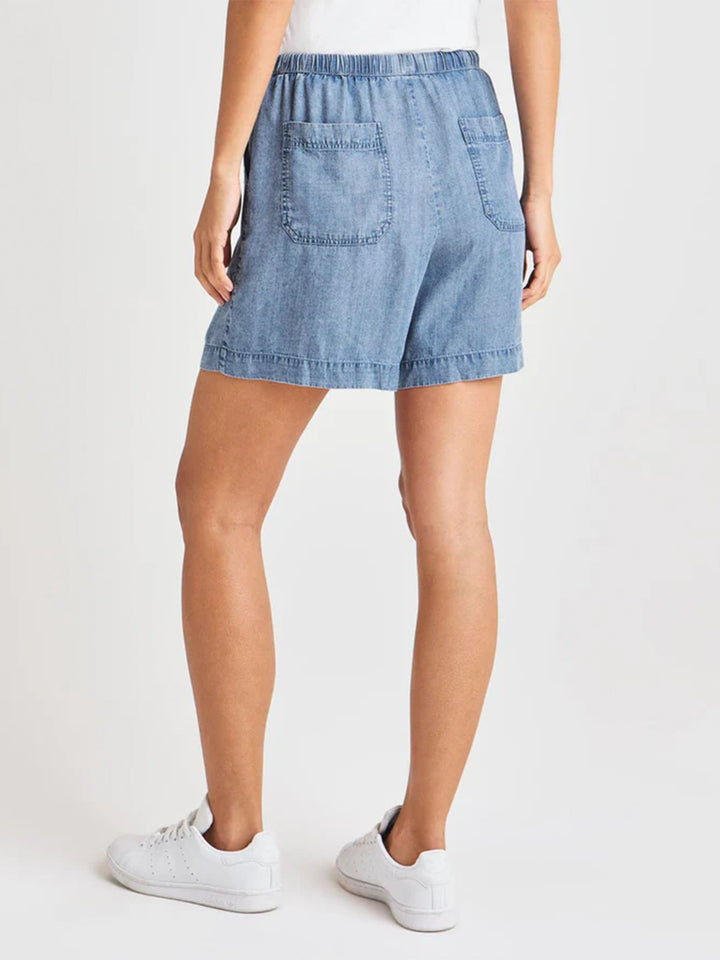 Angie Shorts in Indigo