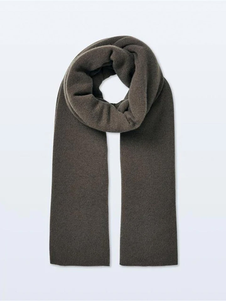Cashmere Travel Wrap in Ashen Brown