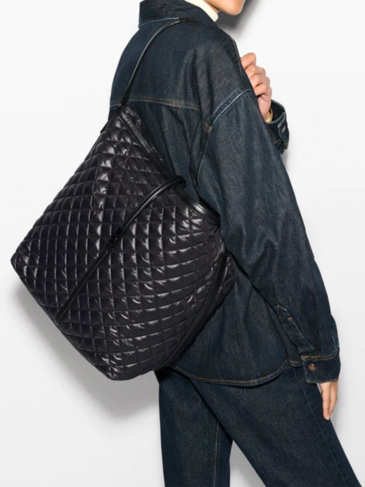 Astor Large Hobo in Black