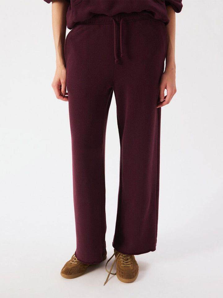 Atubay Joggers in Wine Lie