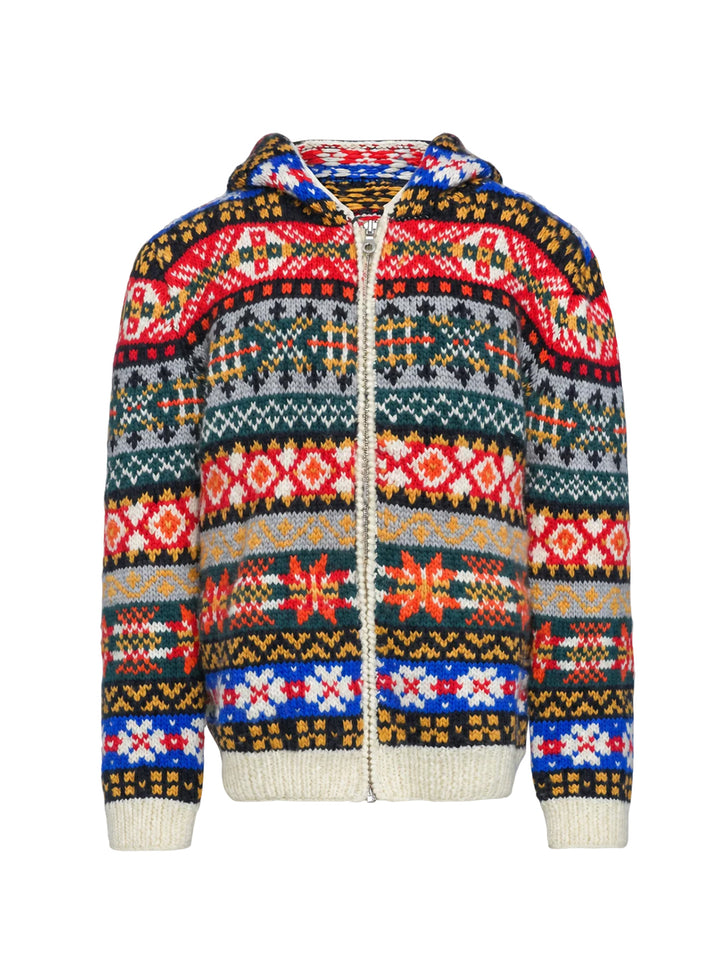 Auroral Light Zip Hoodie Cardi