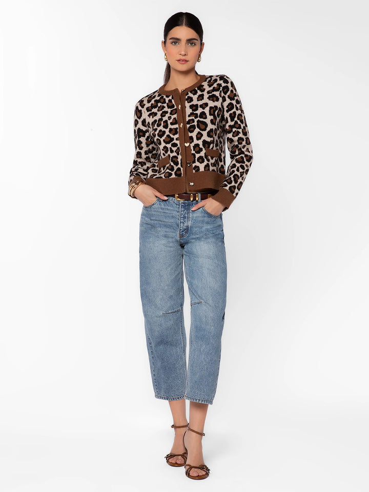 Aylin Leopard Cardigan in Leopard