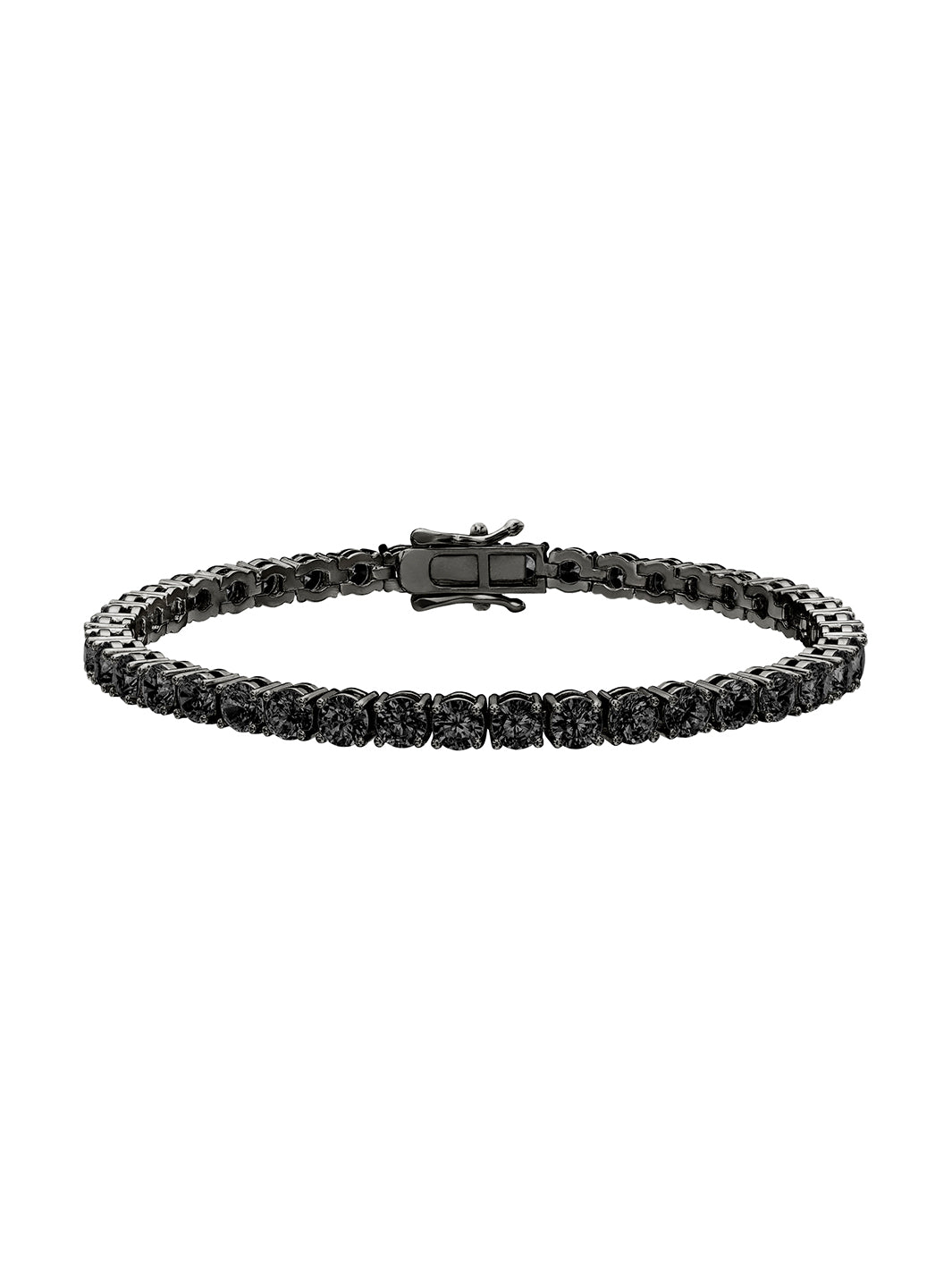 Gun Metal Tennis Bracelet