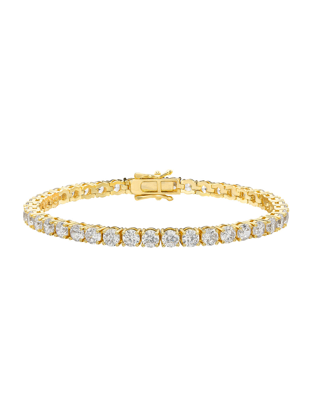 Gold Tennis Bracelet