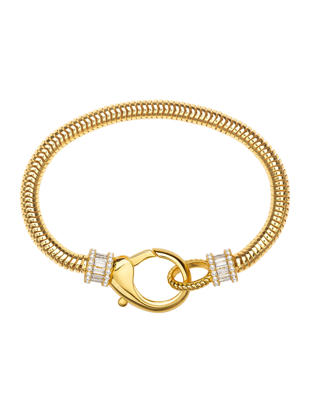 Snake Chain Bracelet in Gold