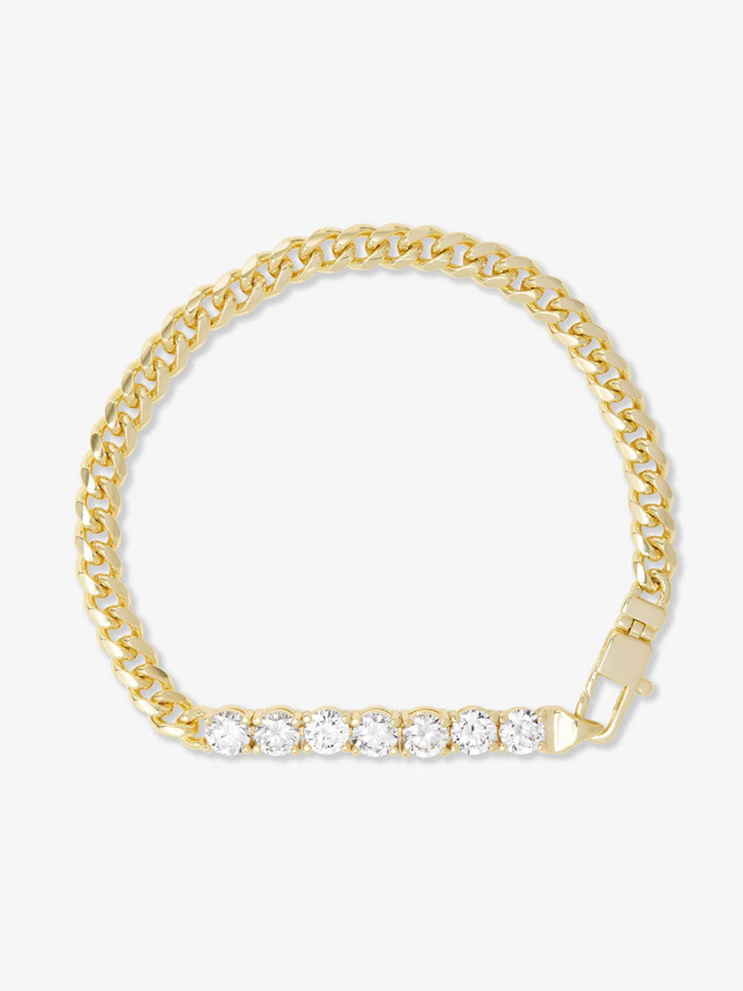 Baby Julian Loves Diamonds Bracelet in Gold