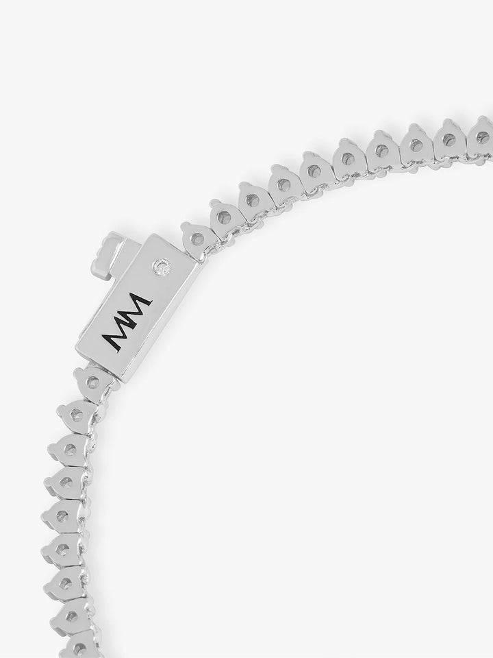Not Your Basic Tennis Bracelet 2mm in Silver