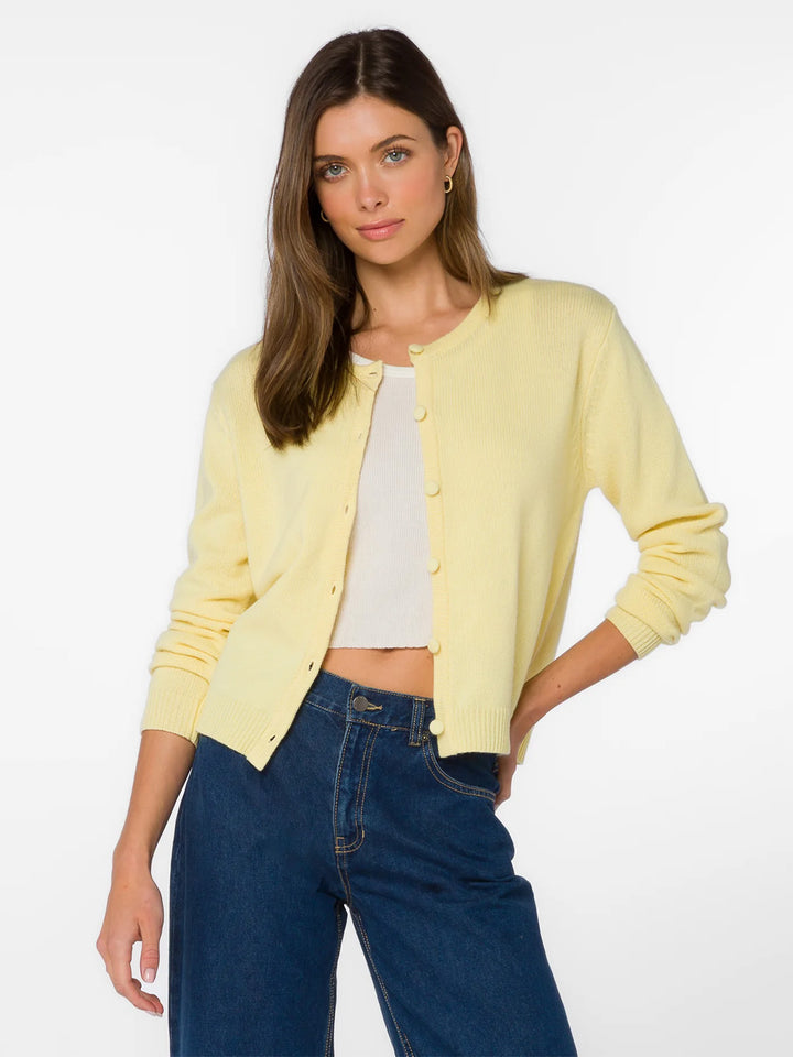 Banksy Cardigan in Sunrise