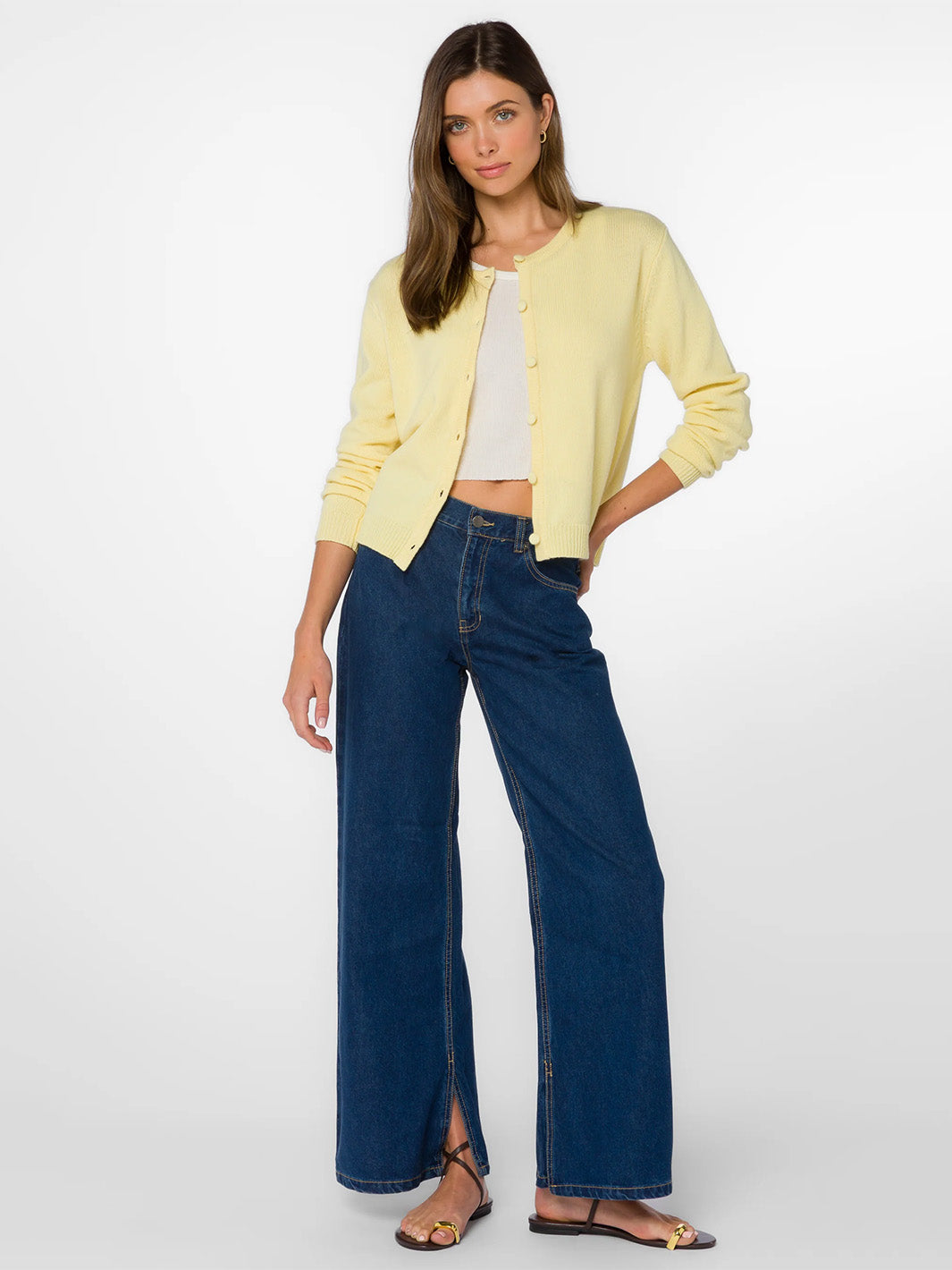 Banksy Cardigan in Sunrise