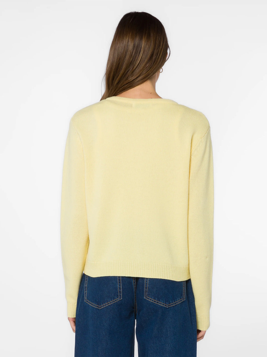 Banksy Cardigan in Sunrise