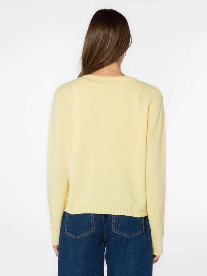 Banksy Cardigan in Sunrise