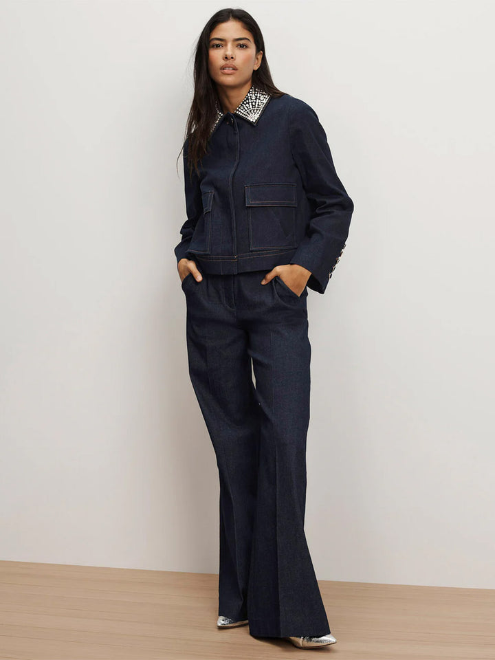 Barrington Denim Jacket in Midnight Wash