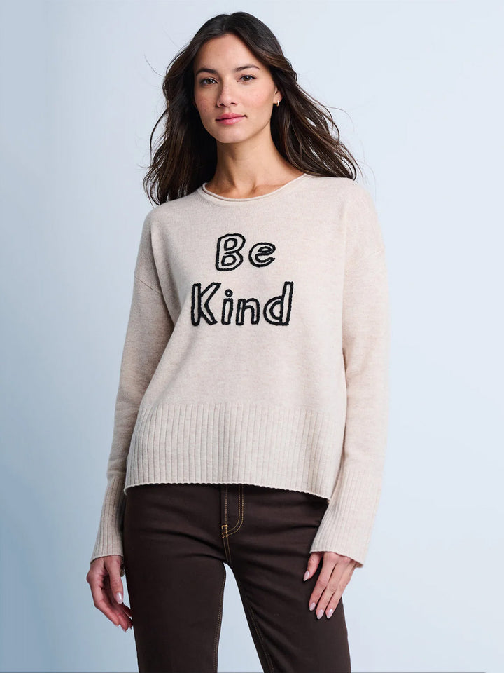 Be Kind Sweater in Hay