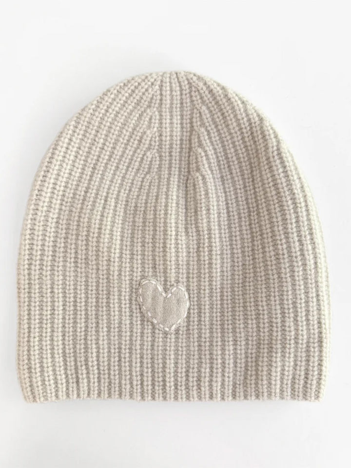 Cashmere Beanie in Light Mushroom