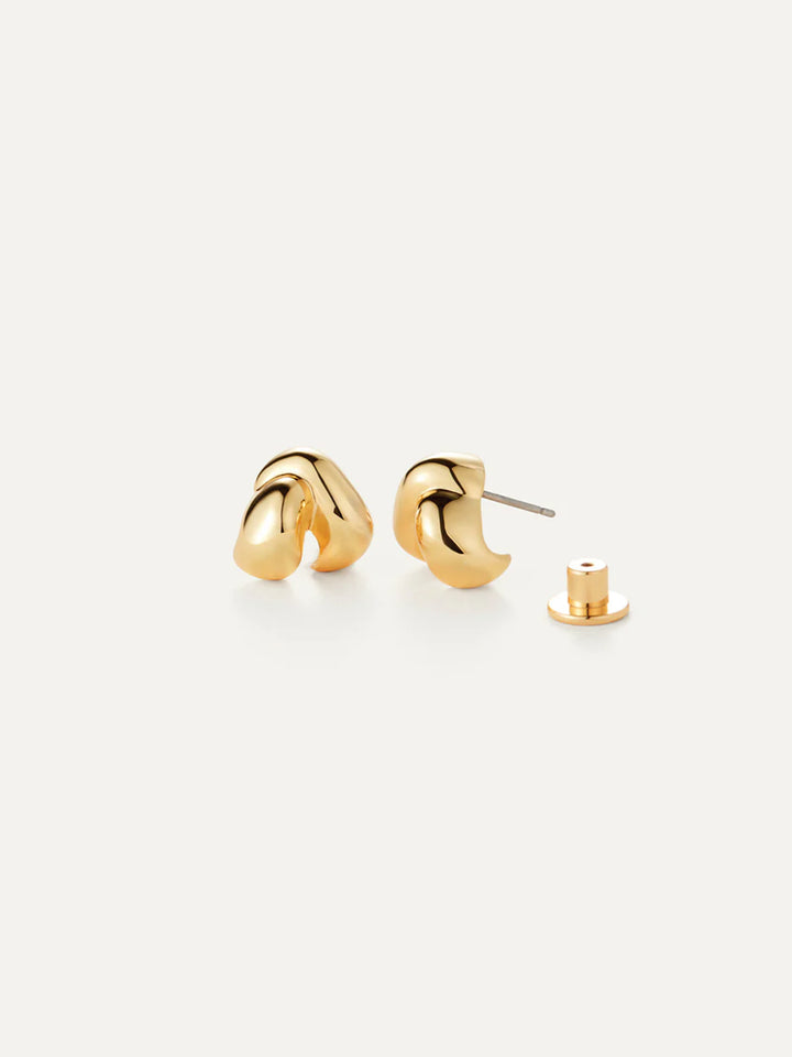 Beatrix Earrings in Gold