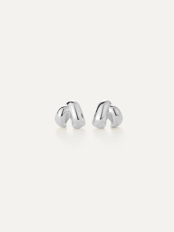 Beatrix Earrings in Silver