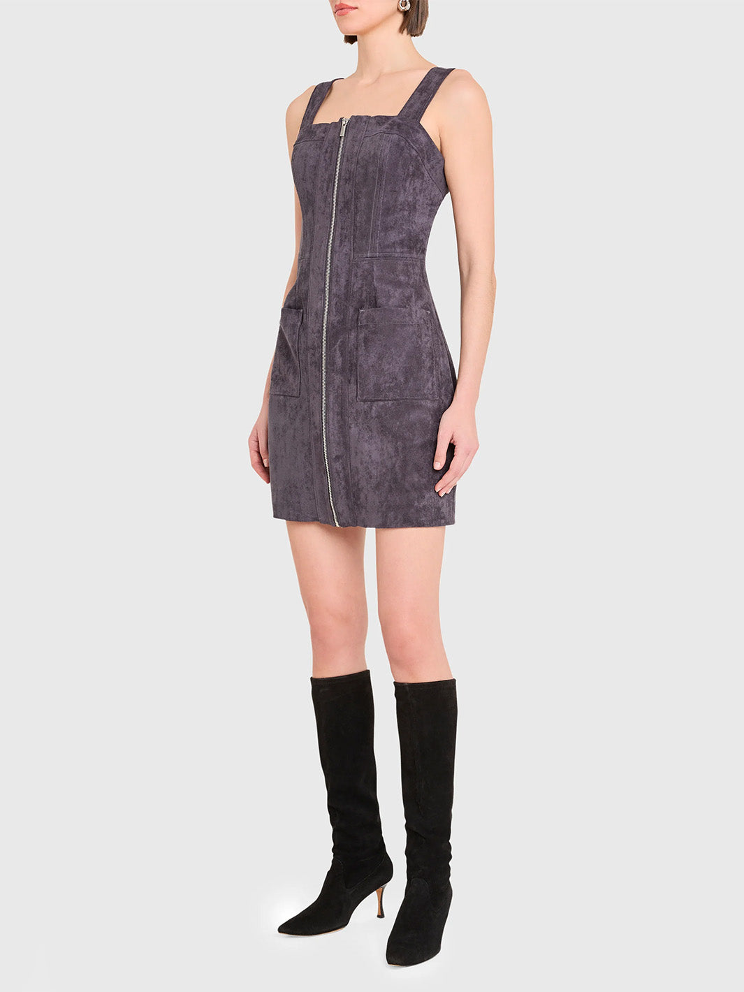 Becker Dress in Graphite