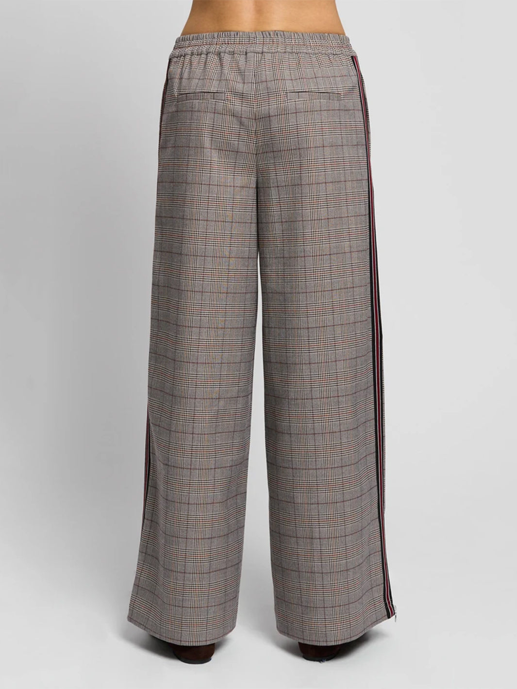 Birch Suiting Track Pant in Brown