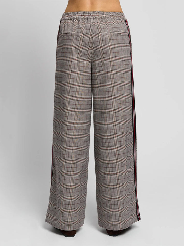 Birch Suiting Track Pant in Brown
