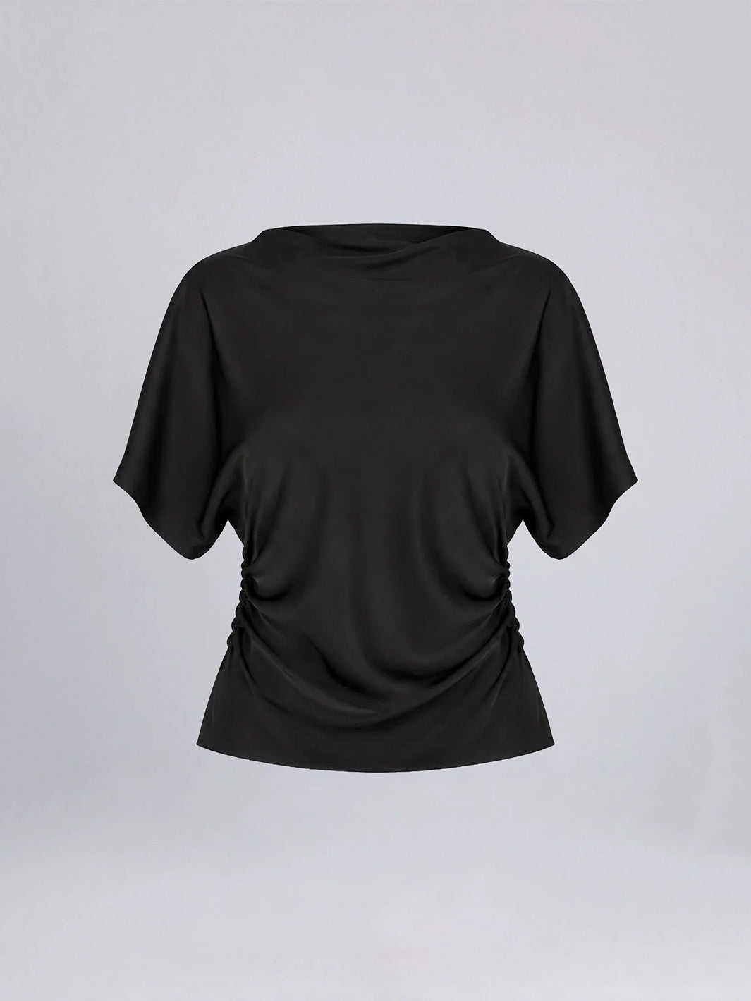 Black Tie Affair Cinched Top in Black
