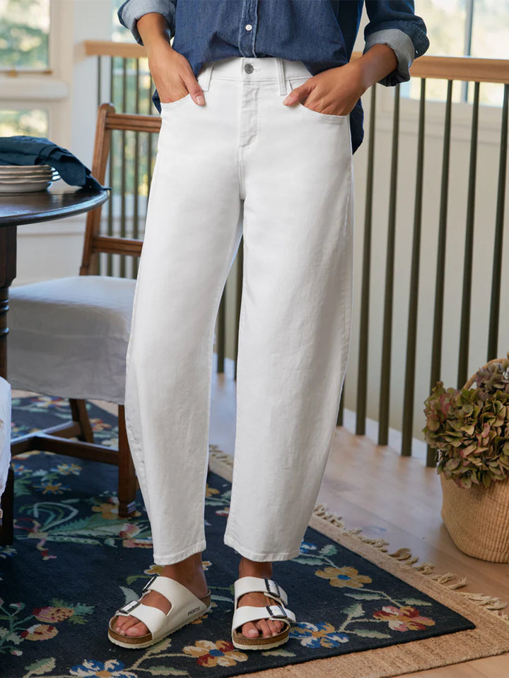 Brennan Barrel Leg Jean in California Vintage Denim