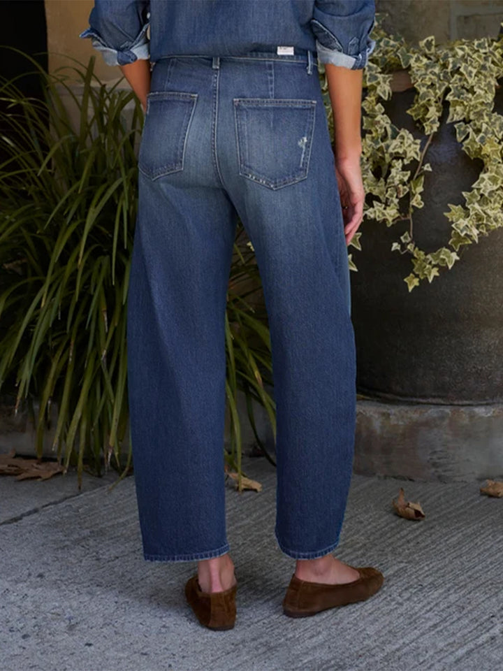 Brennan Barrel Leg Jean in 1993 Wash