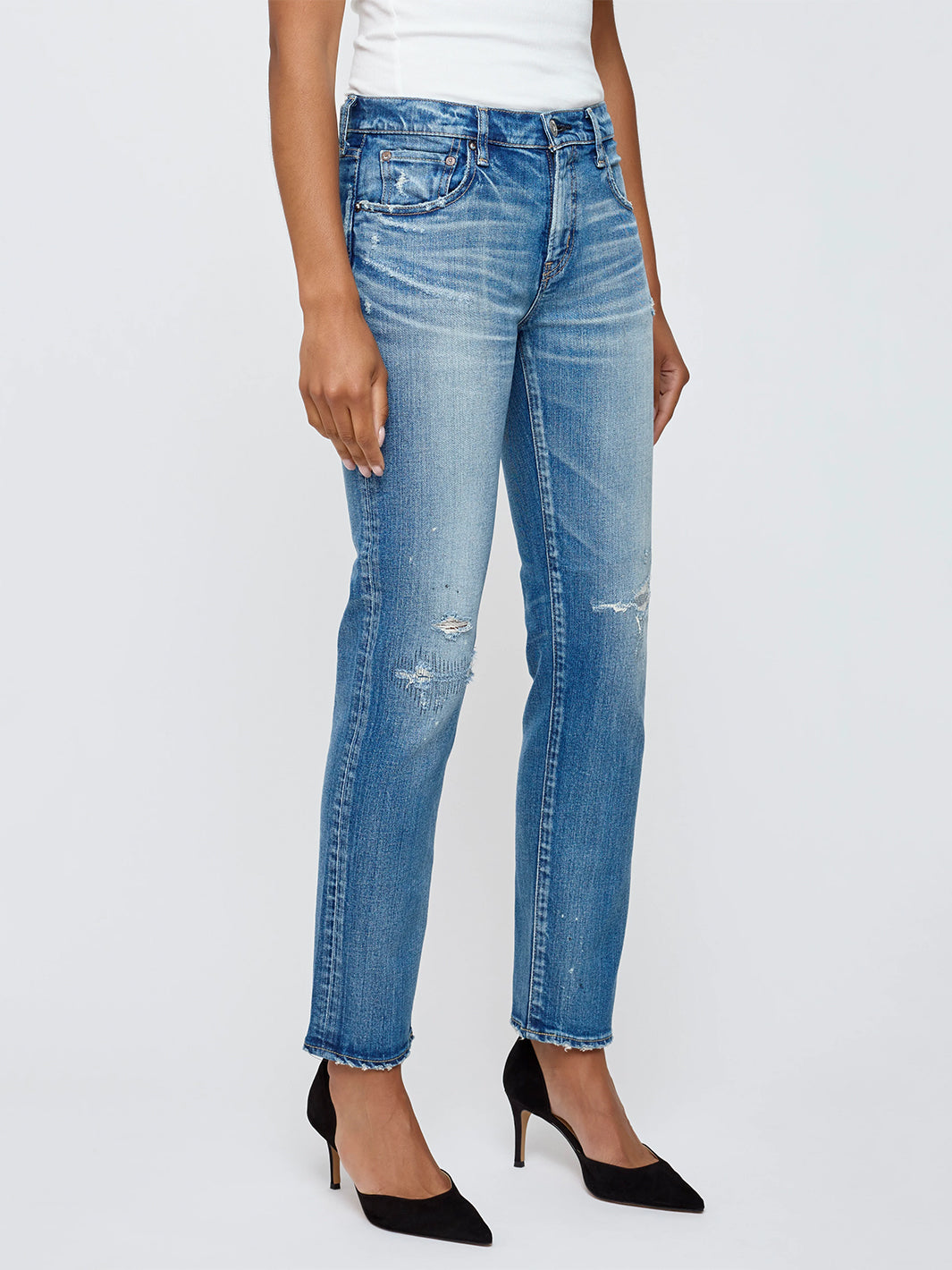 Bridgeville Slim Straight in Blue
