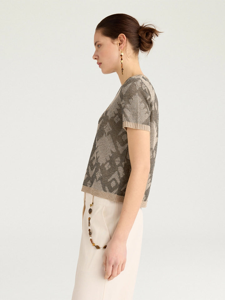 Bruma Sweater T-Shirts in Verde Multicolor