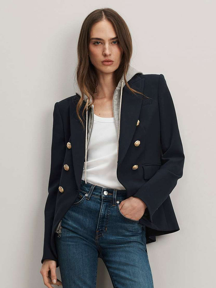 Miller Dickey Jacket in Navy