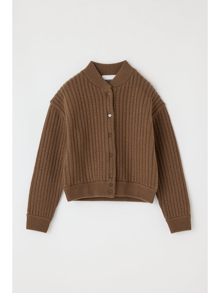 MV Cable Knit Sweater in Brown