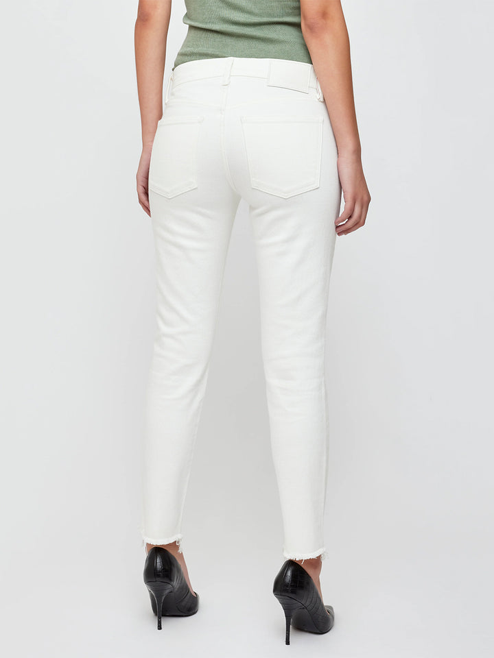 Calvert Skinny Jeans in White