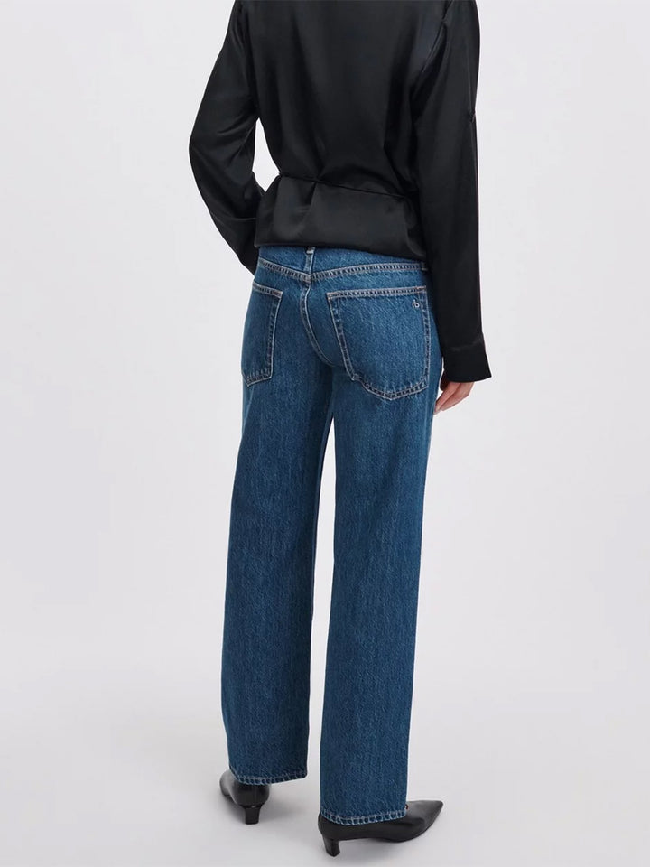 Cam Ankle Relaxed Straight Jean in Nova