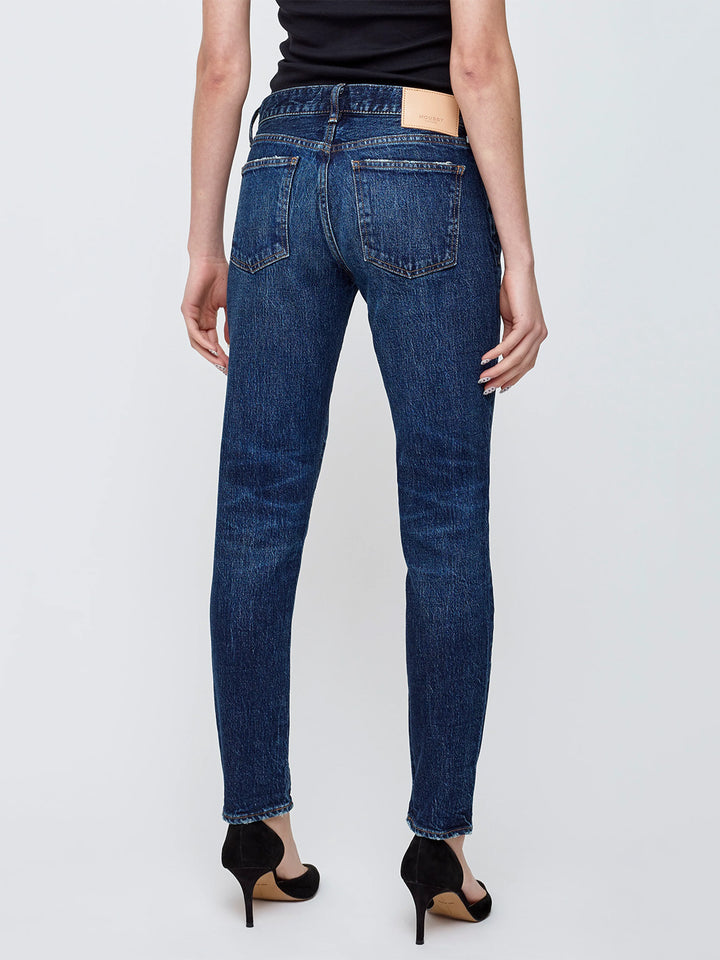 Camden Tapered Jean in Dark Blue