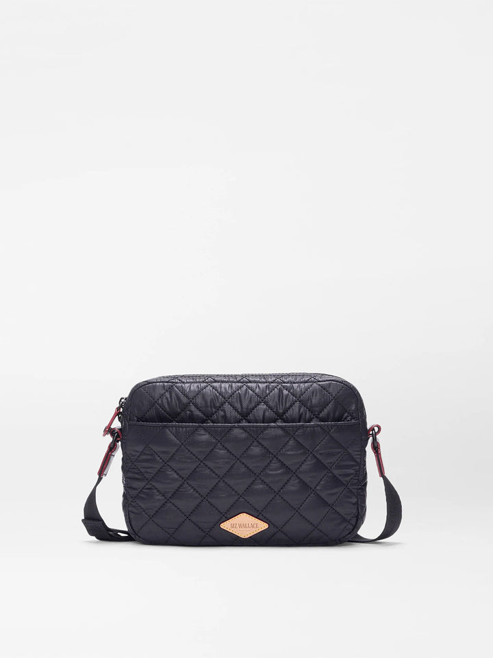 Small Metro Camera Crossbody Bag in Black