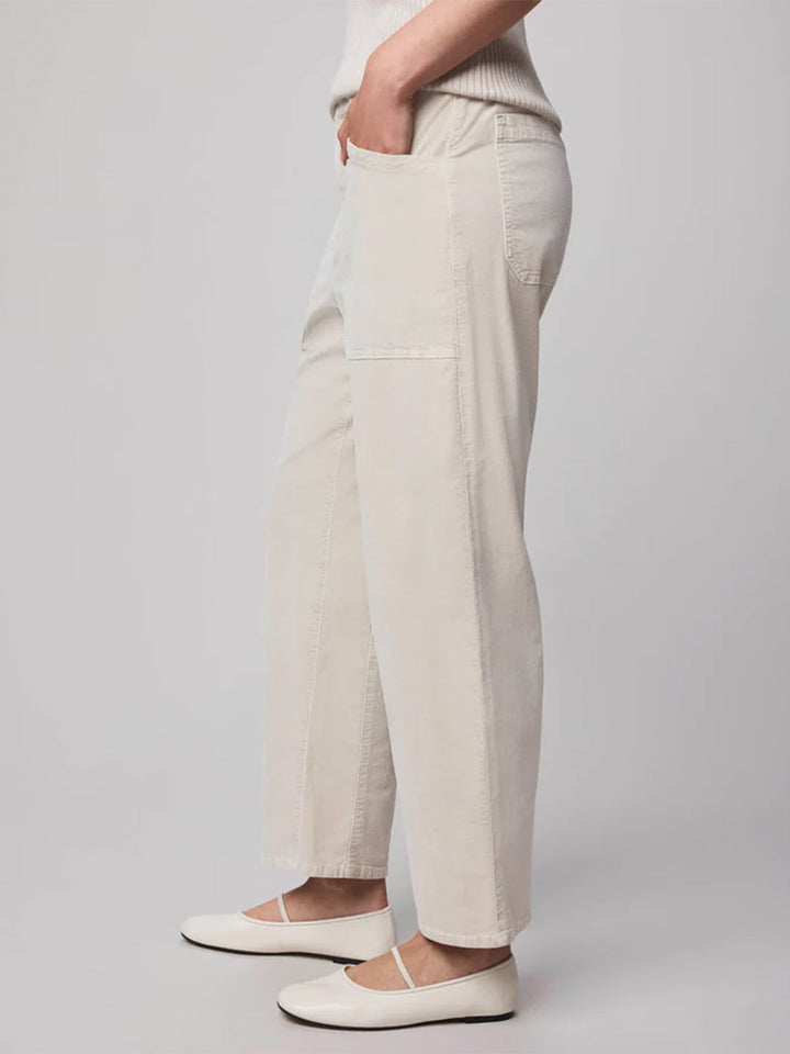 Carissa Corduroy Pant in Pale Oak