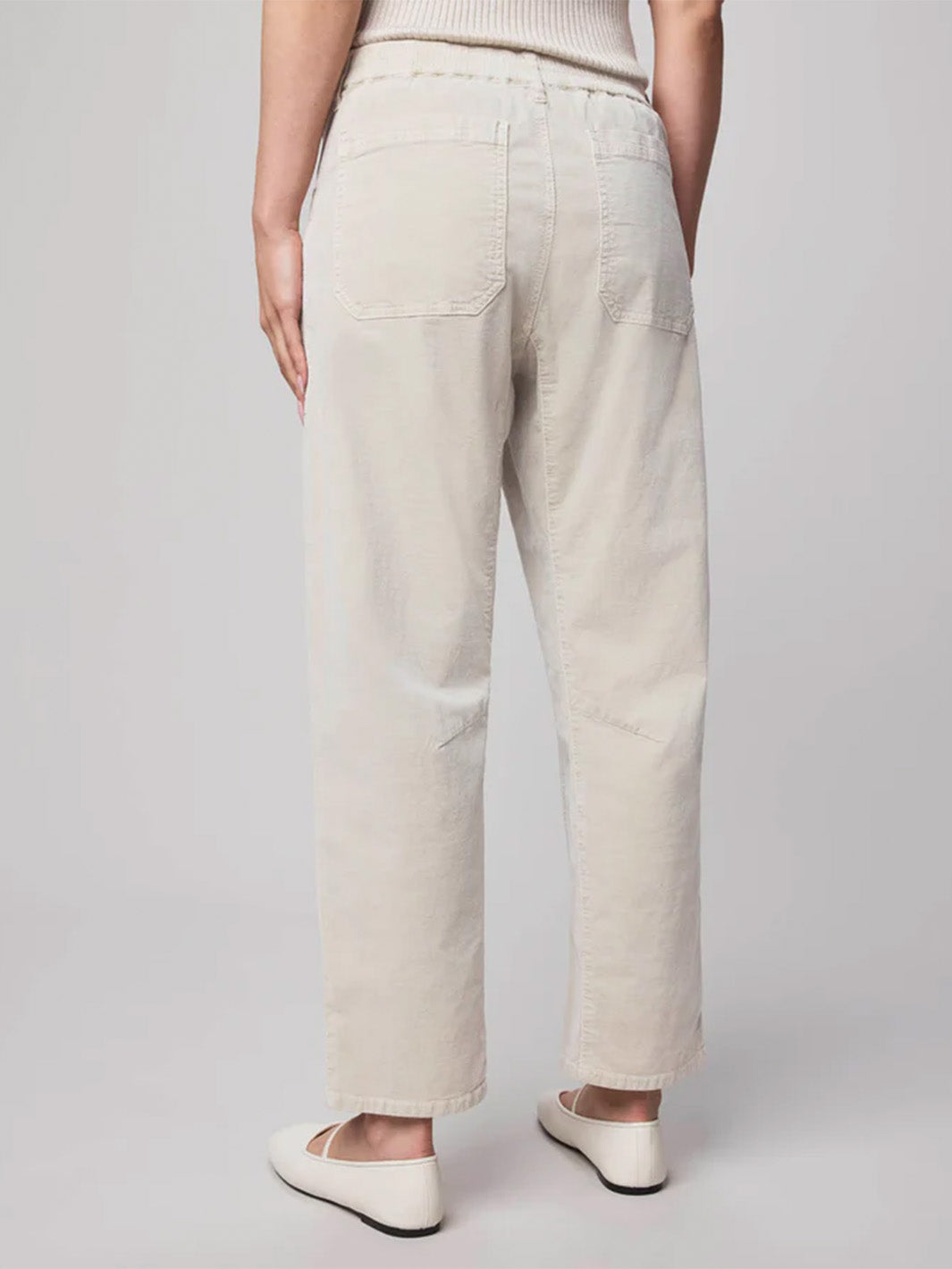 Carissa Corduroy Pant in Pale Oak