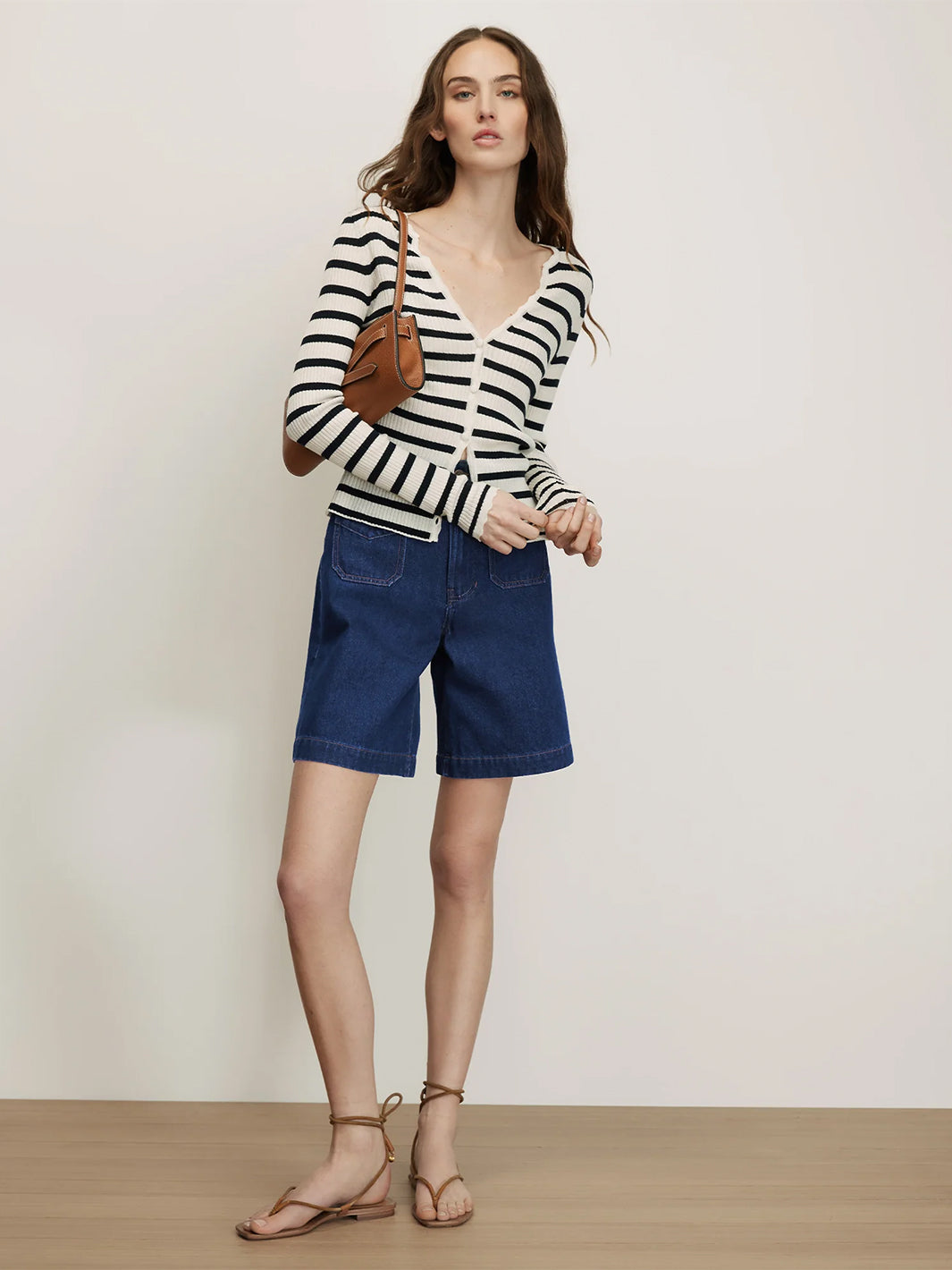 Carter Denim Shorts in Indigo Rinse