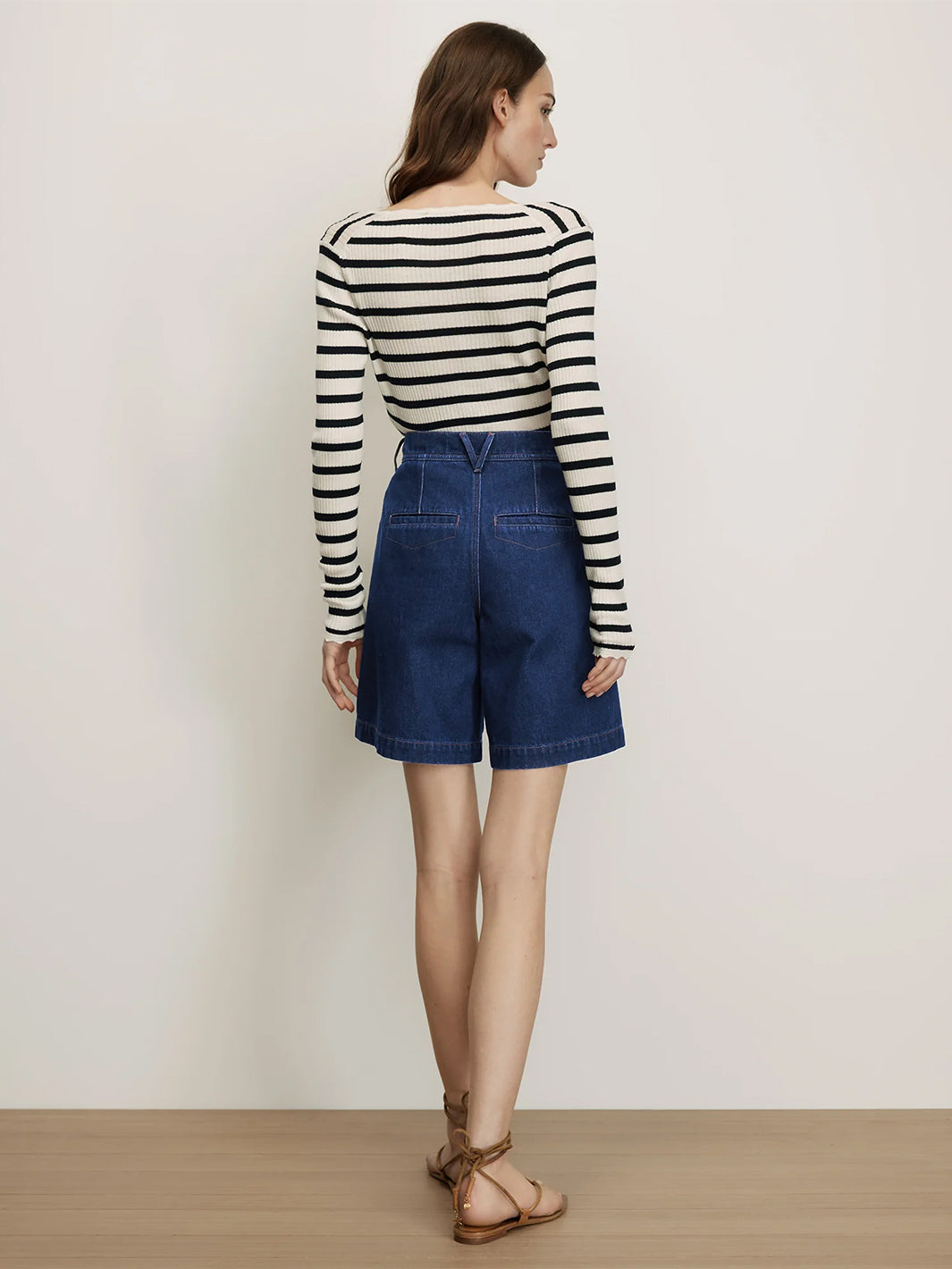 Carter Denim Shorts in Indigo Rinse