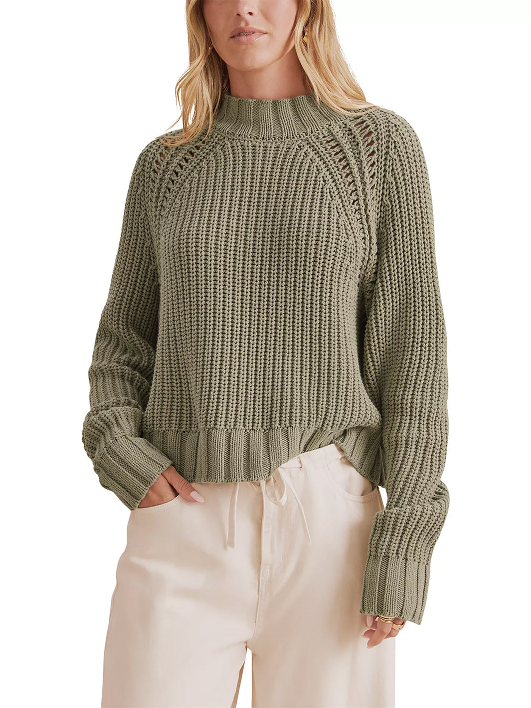 Cassidy Sweater in Eucalyptus
