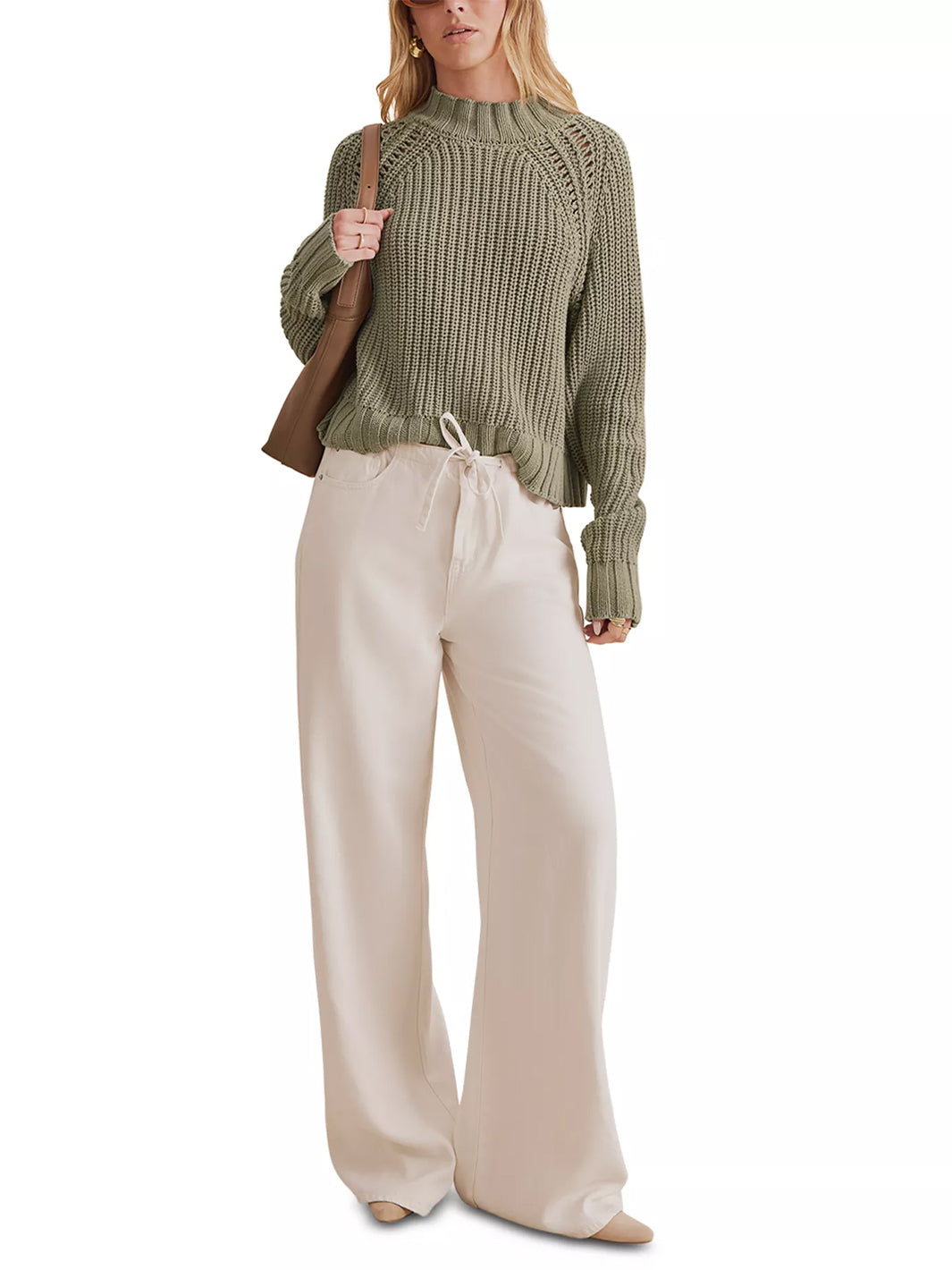 Cassidy Sweater in Eucalyptus