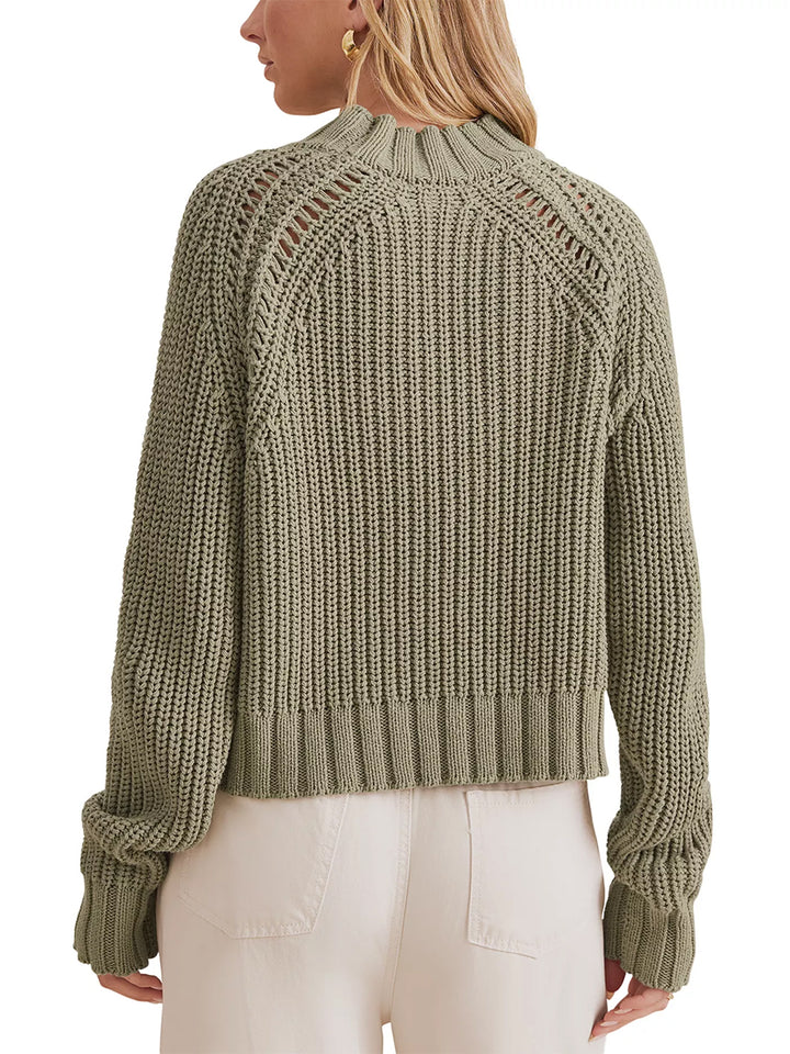 Cassidy Sweater in Eucalyptus