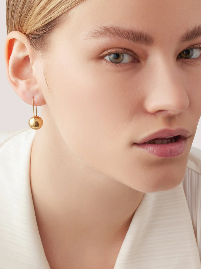 【JENNY BIRD】Celeste Heart ピアス ★ ハート 14Kゴールド Celeste Heart Earrings | Gold Hoops for Women | JENNY BIRD