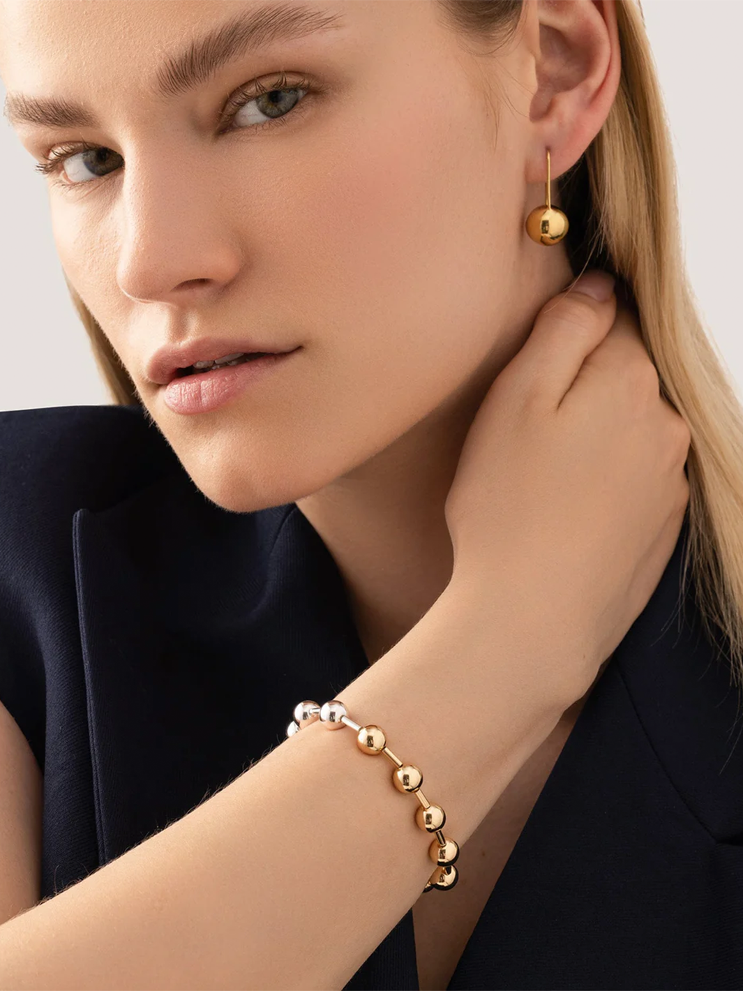 Celeste Bracelet in Two-Toned Silver and Gold